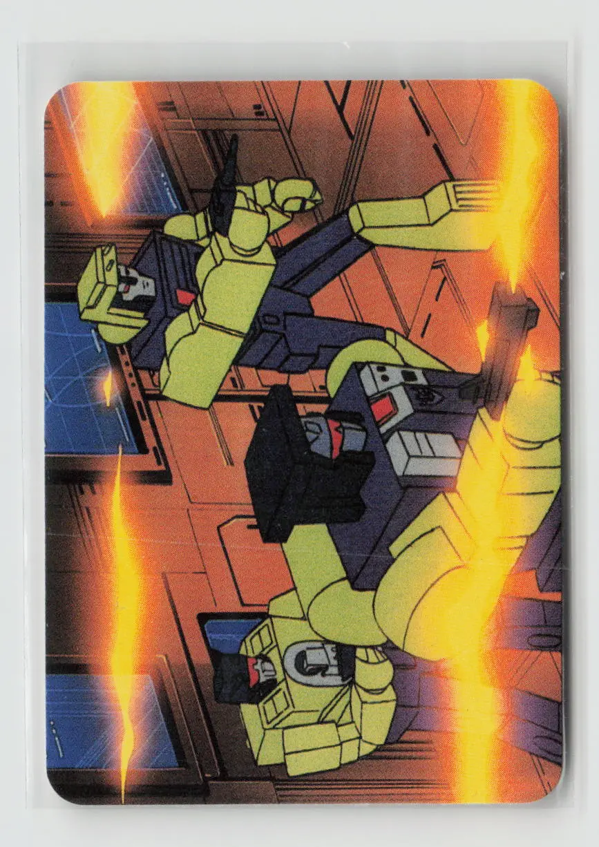 1985 Transformers Action Cards - Constructicon Intruders #164 1