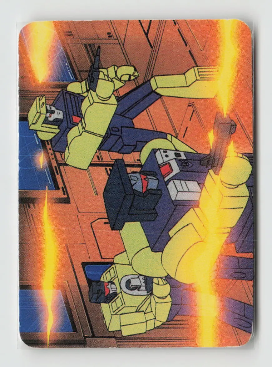1985 Transformers Action Cards - Constructicon Intruders #164 1