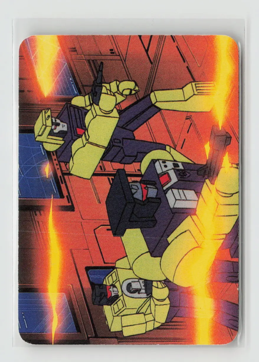 1985 Transformers Action Cards - Constructicon Intruders #164 1