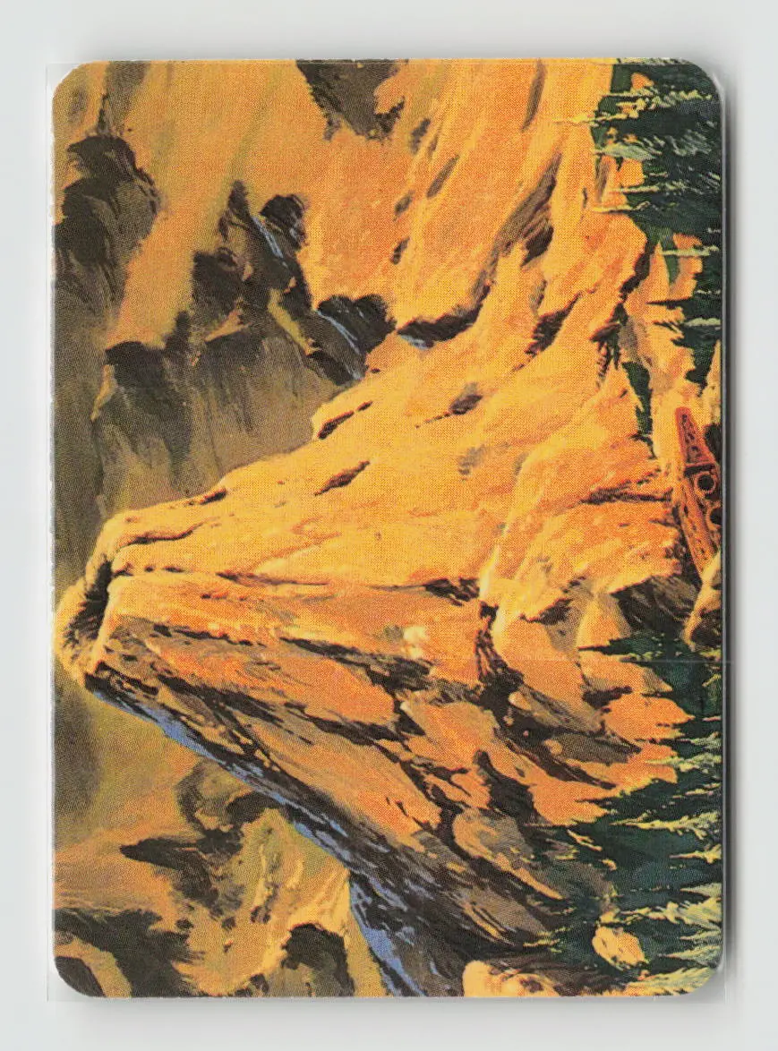 1985 Transformers Action Cards - Safe Volcanic Hideout #163 1