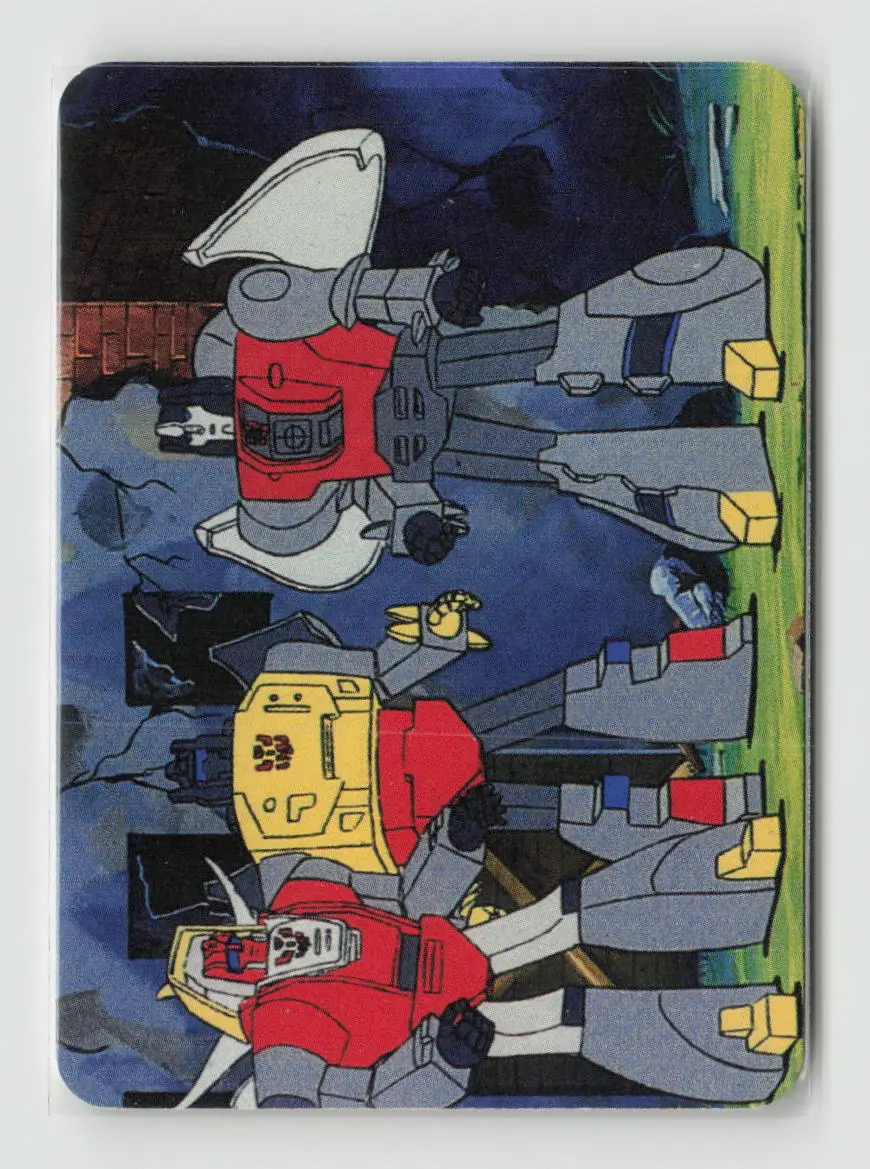 1985 Transformers Action Cards - Decepticon Destroyers #159 1