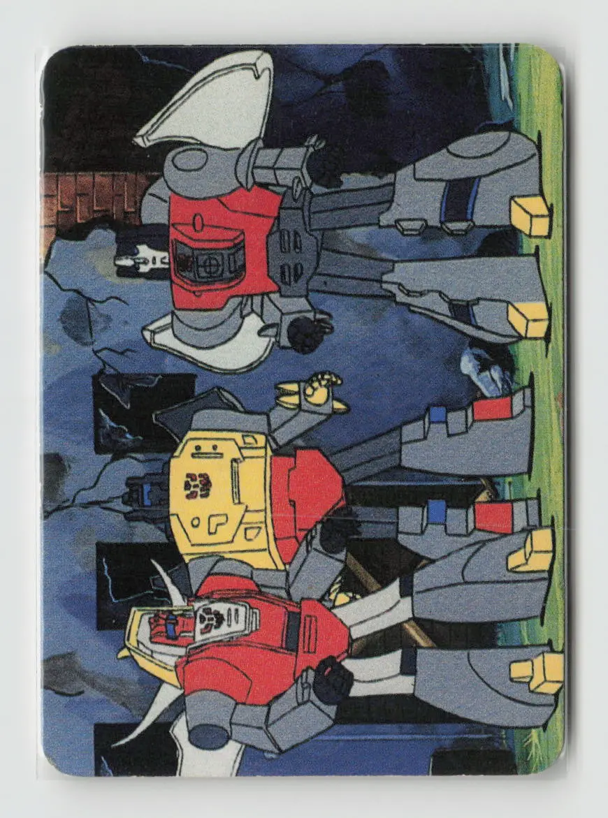 1985 Transformers Action Cards - Decepticon Destroyers #159 1