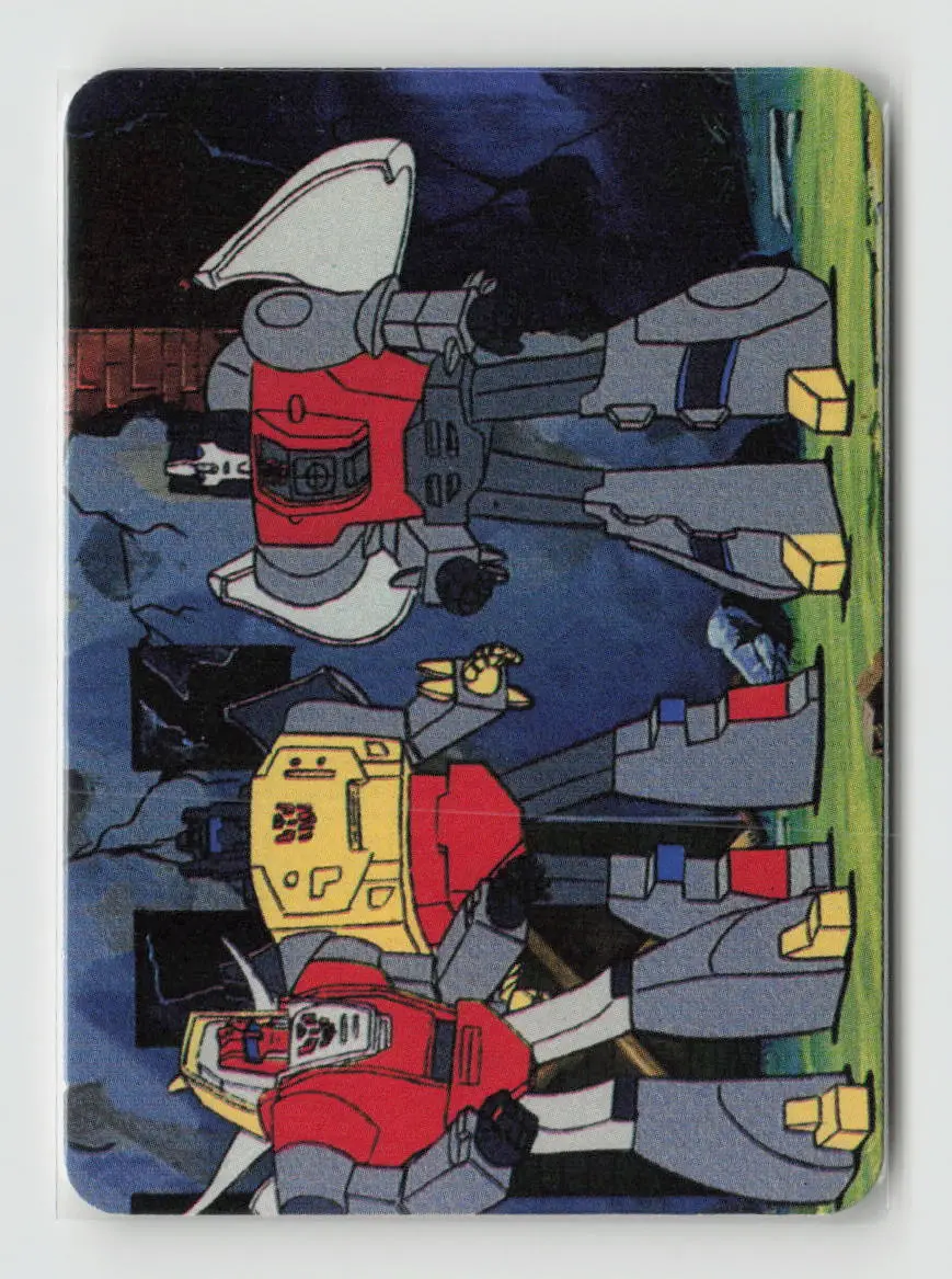 1985 Transformers Action Cards - Decepticon Destroyers #159 1