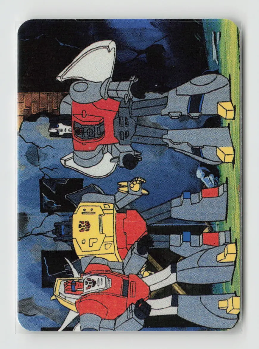 1985 Transformers Action Cards - Decepticon Destroyers #159 1