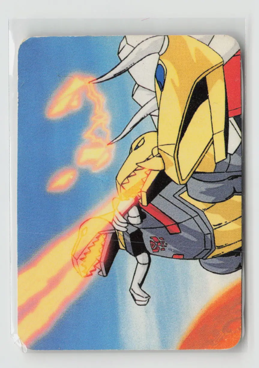 1985 Transformers Action Cards - Dinobots Aim To Impress #153 1