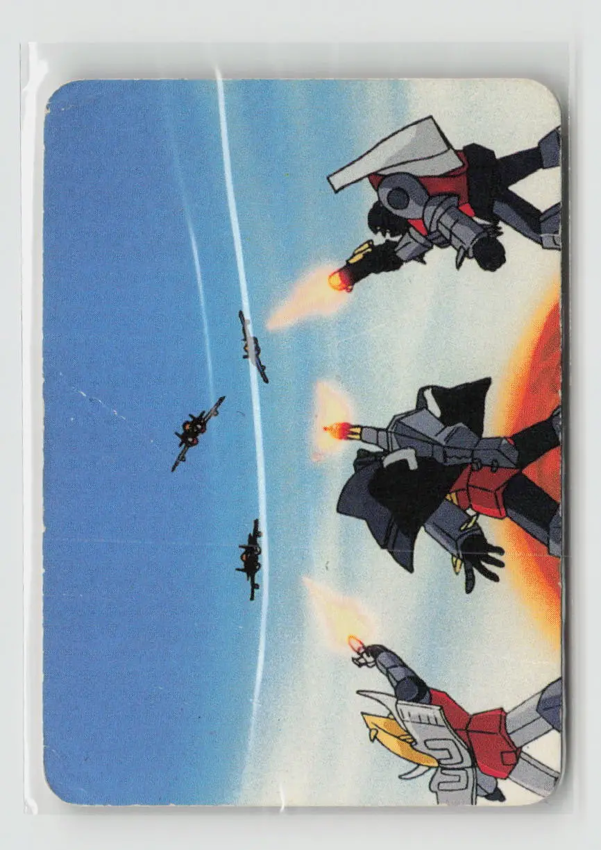 1985 Transformers Action Cards - Dinobots Versus Decepticons #152 1