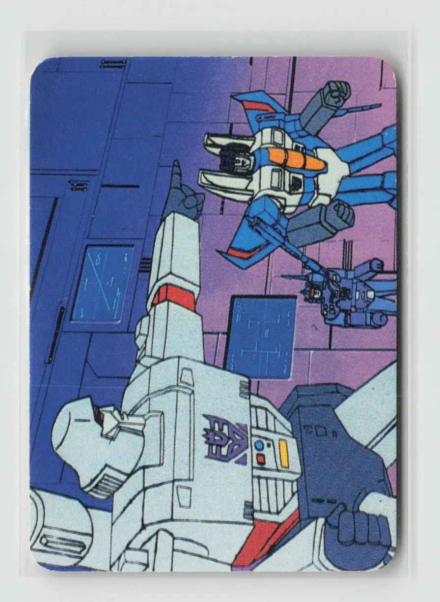 1985 Transformers Action Cards - The Decepticon Strategy #150 1