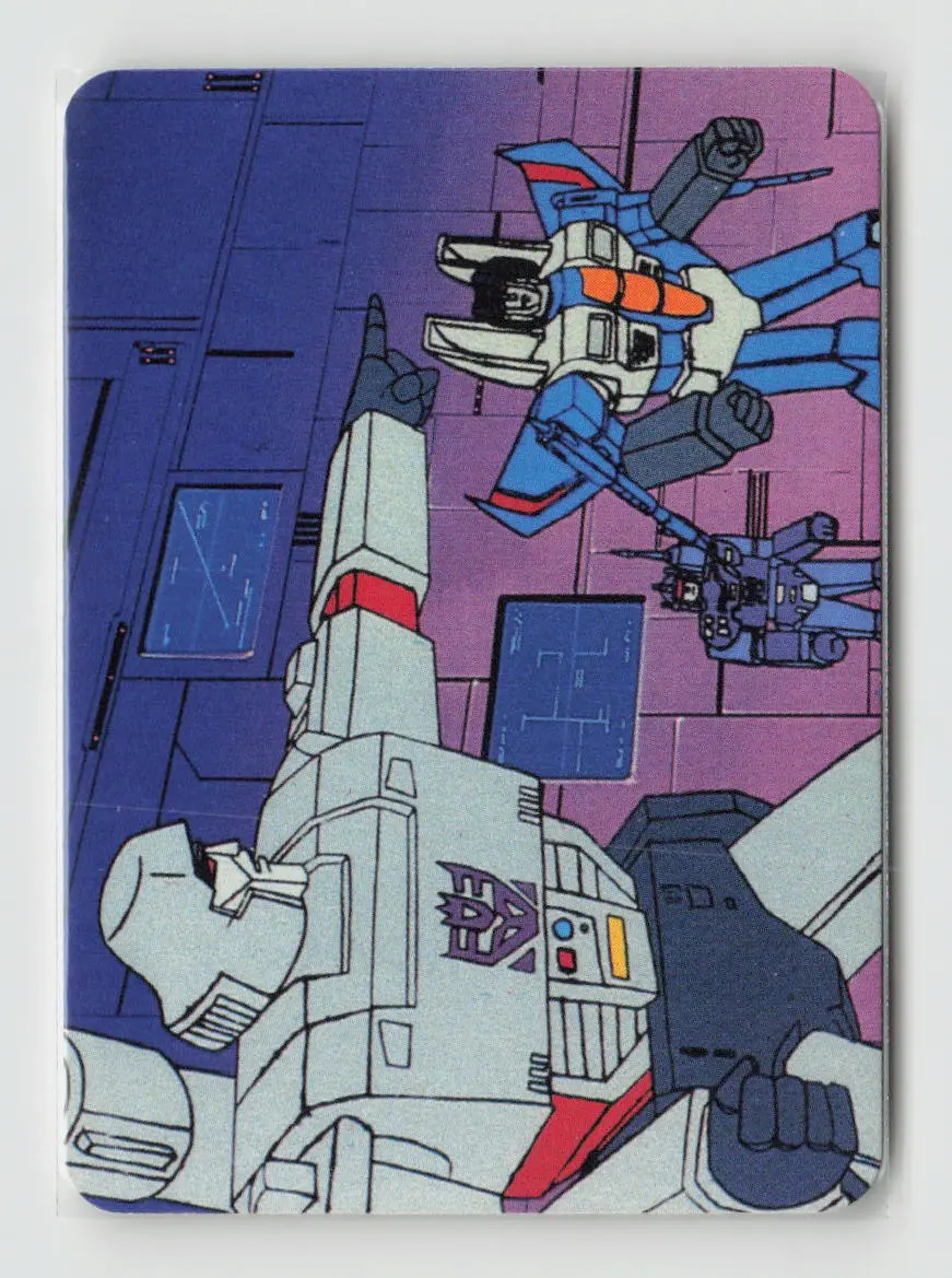1985 Transformers Action Cards - The Decepticon Strategy #150 1