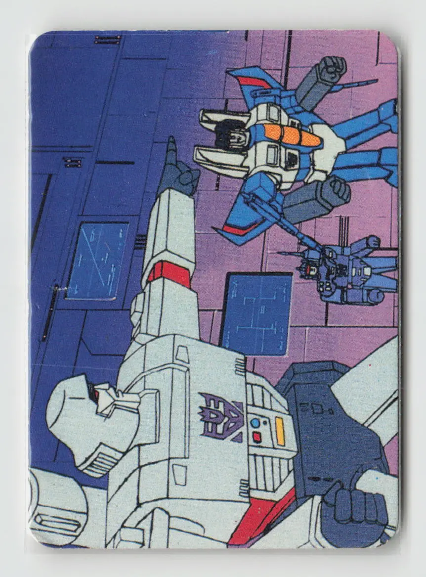 1985 Transformers Action Cards - The Decepticon Strategy #150 1