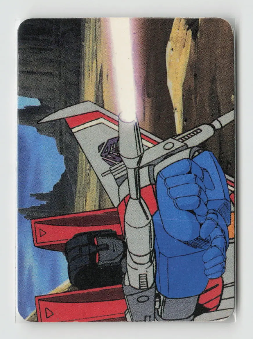 1985 Transformers Action Cards - Starscream Fails Again #145 1
