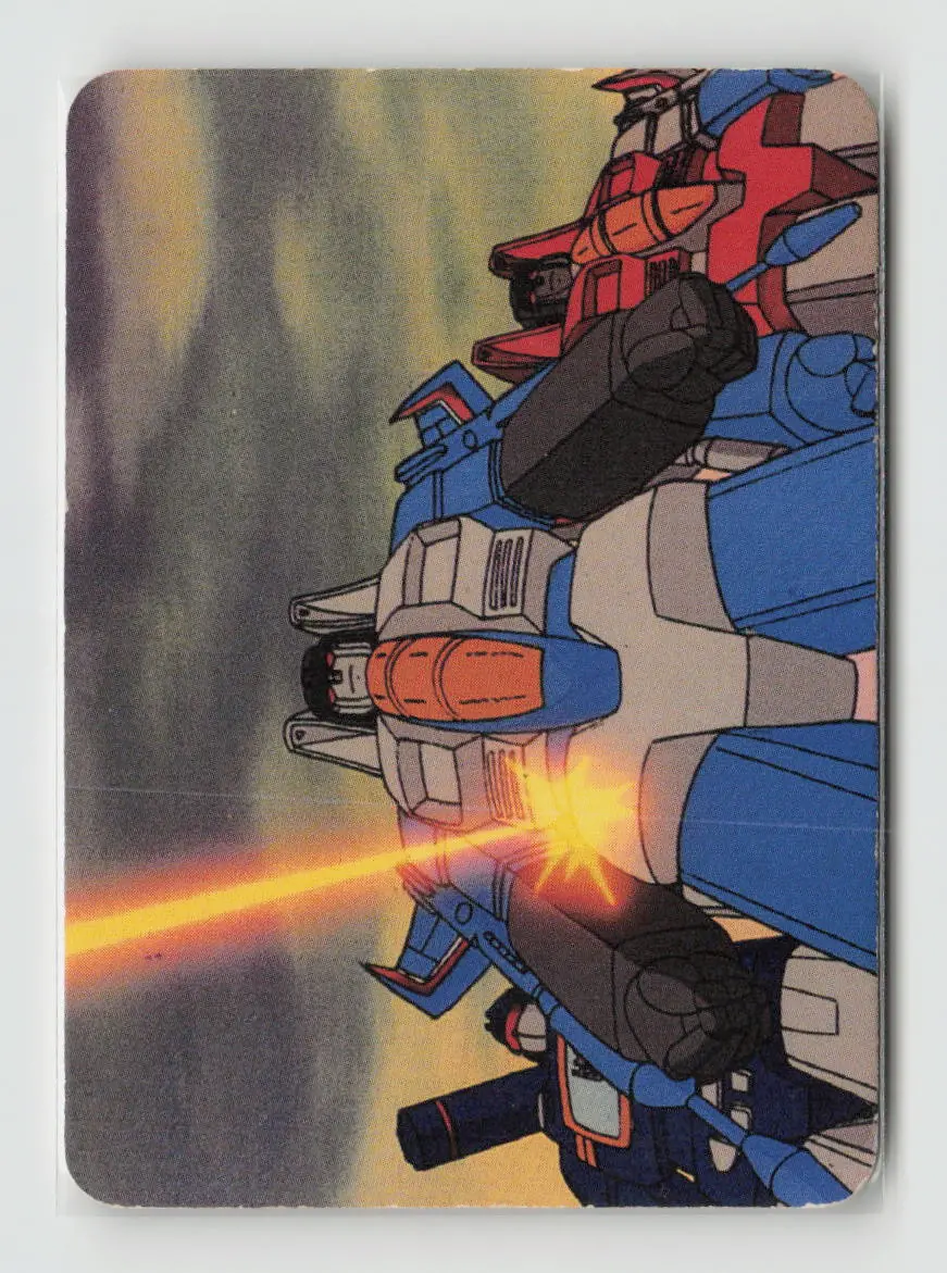 1985 Transformers Action Cards - Invincible Warriors #137 1