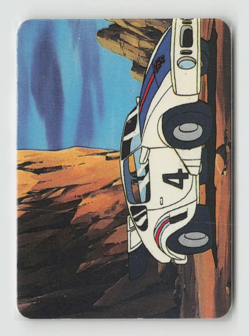 1985 Transformers Action Cards - Jazz Rolls Into Battle #129 1