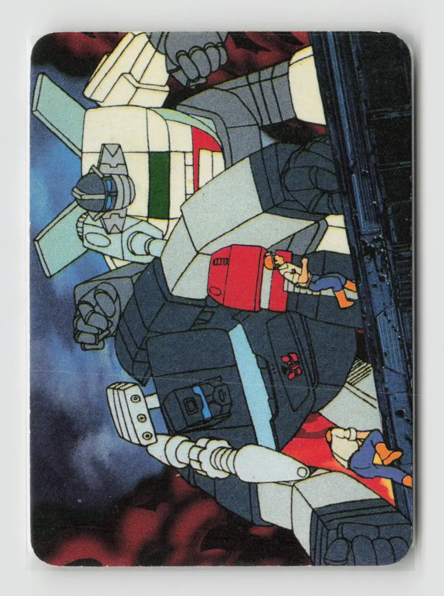 1985 Transformers Action Cards - Autobot Rescue! #127 1