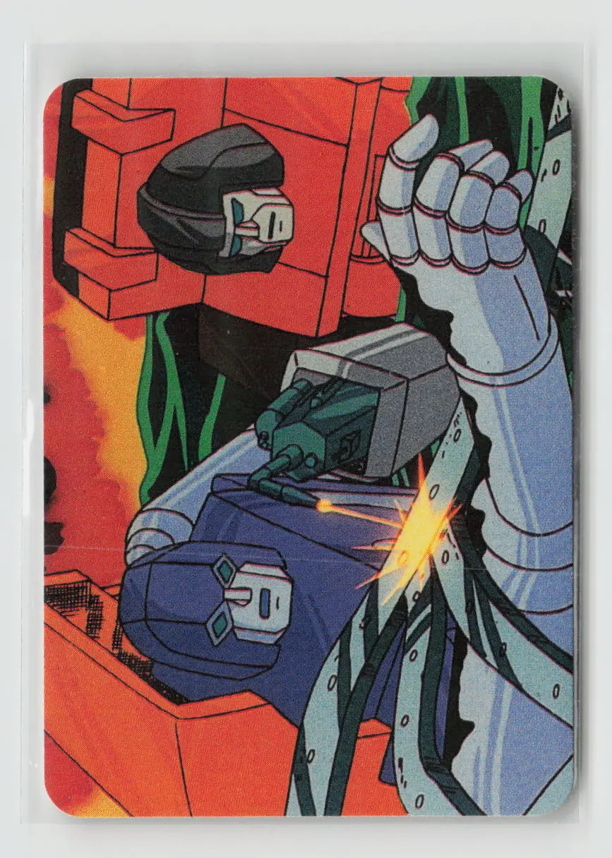 1985 Transformers Action Cards - Autobot Trapped #124 1
