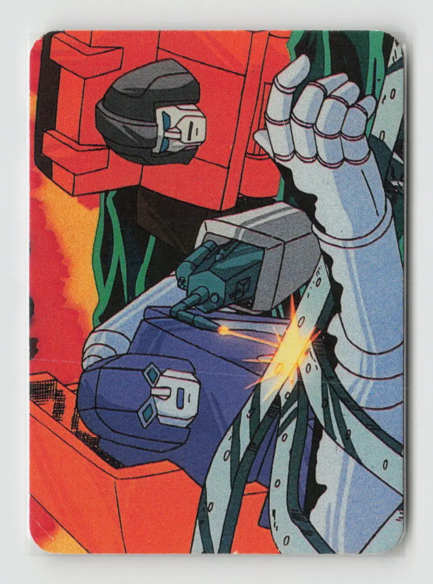 1985 Transformers Action Cards - Autobot Trapped #124 1