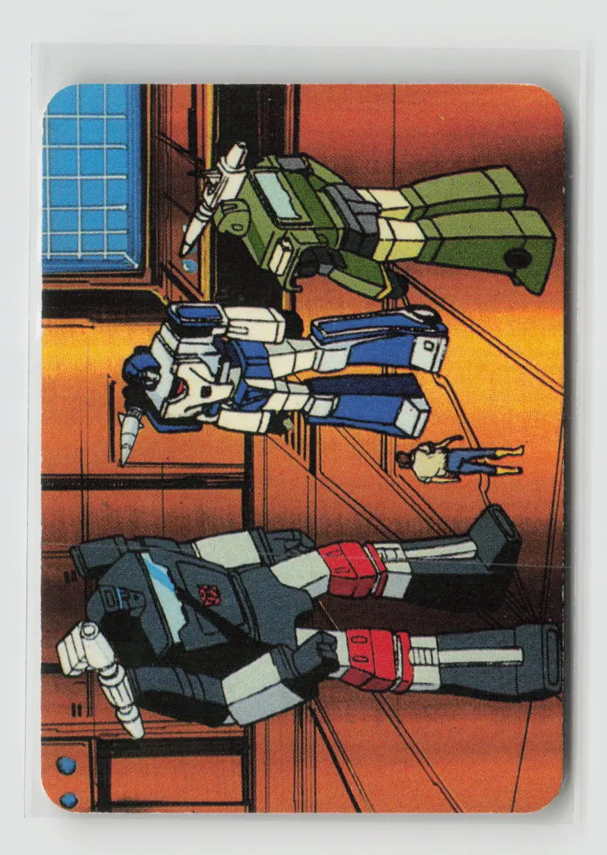 1985 Transformers Action Cards - An Autobot Lesson #123 1