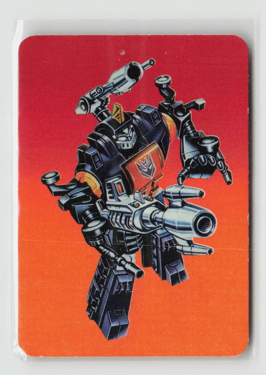 1985 Transformers Action Cards - Bombshell #114 1