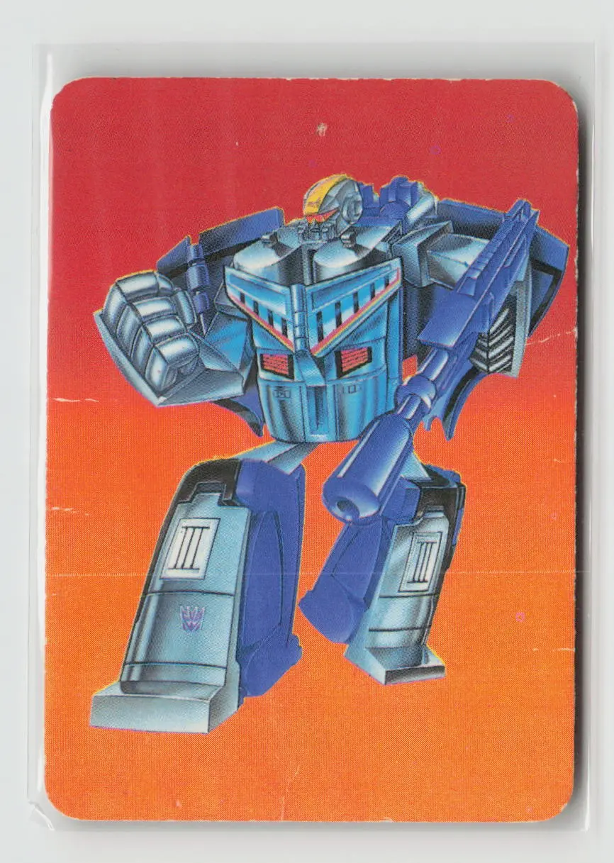 1985 Transformers Action Cards - Astrotrain #110 1
