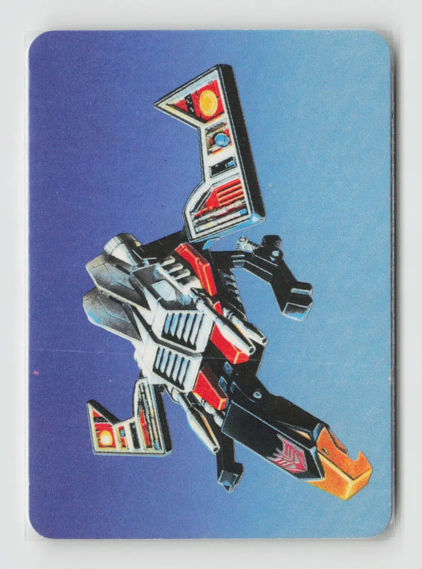 1985 Transformers Action Cards - Laserbeak #108 1