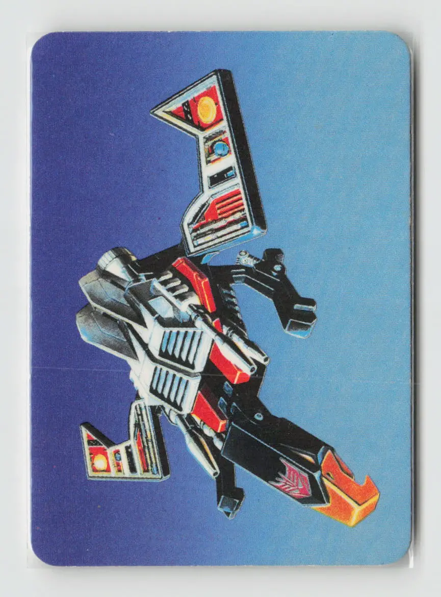 1985 Transformers Action Cards - Laserbeak #108 1