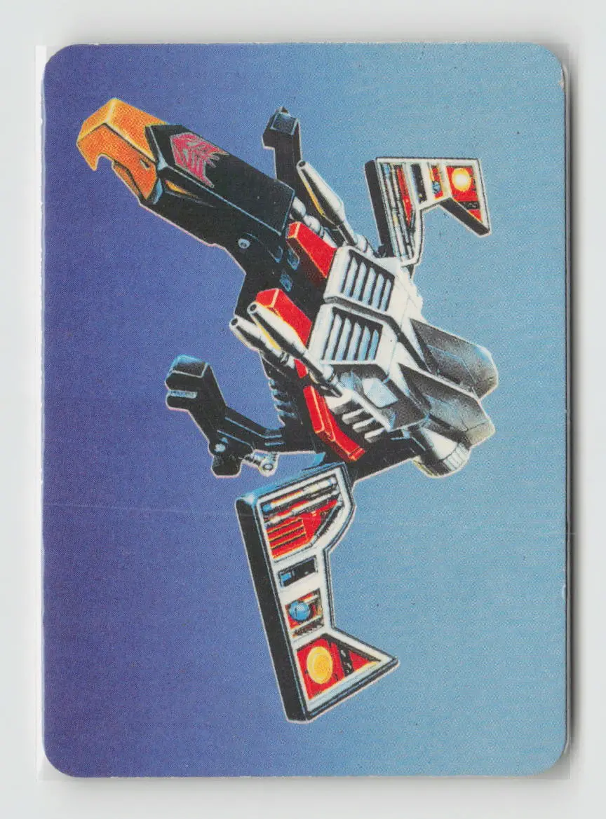 1985 Transformers Action Cards - Laserbeak #108 1