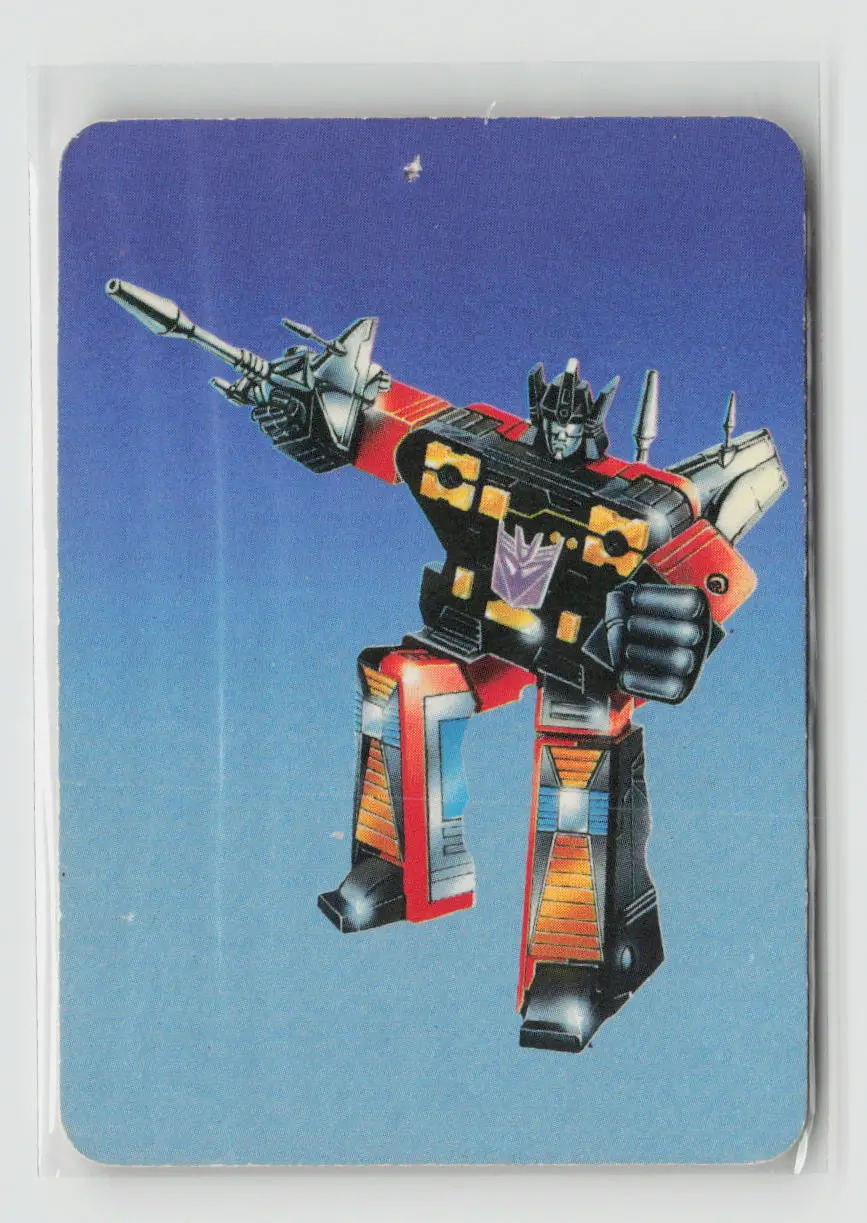 1985 Transformers Action Cards - Rumble #106 1