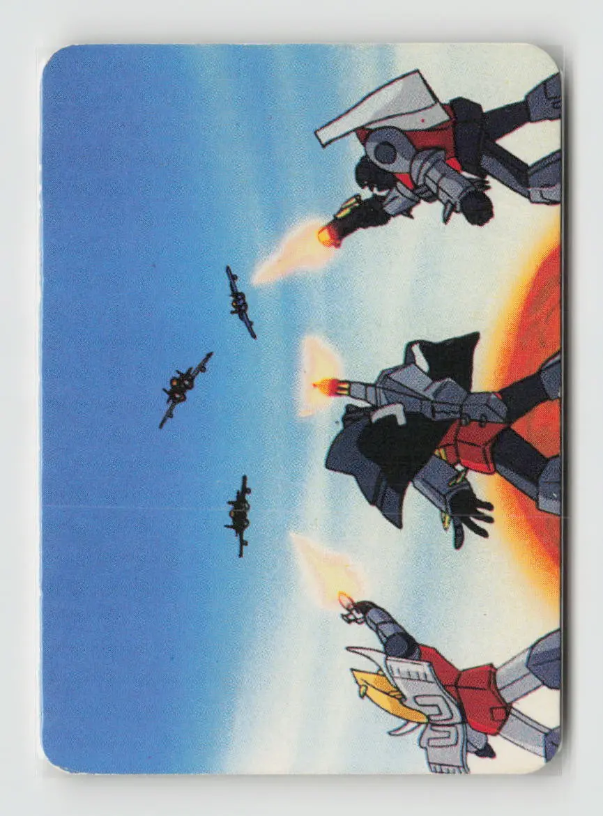 1985 Transformers Action Cards - Dinobots Versus Decepticons #152 1