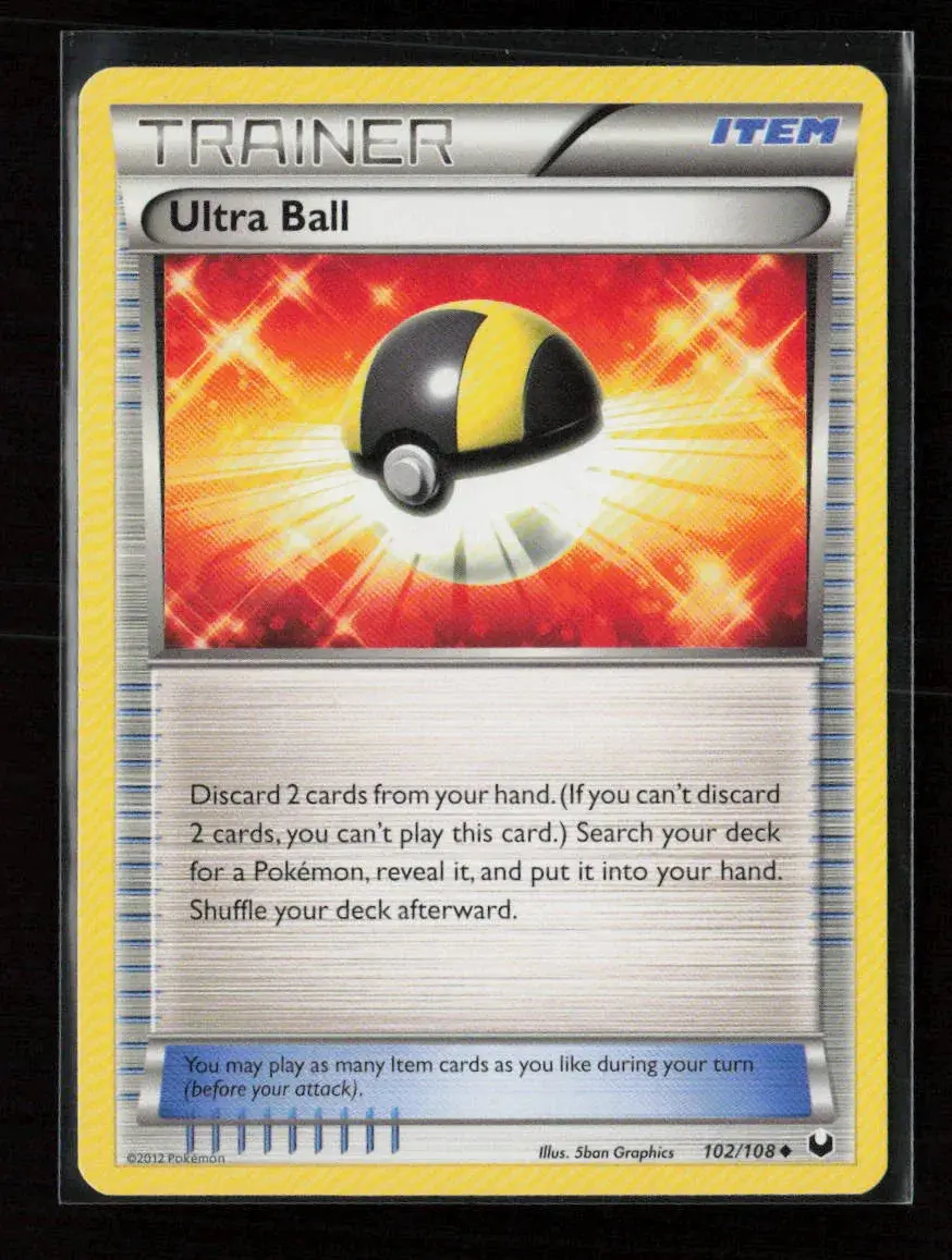 Ultra Ball Uncommon Dark Explorers 102/108 Nm 1