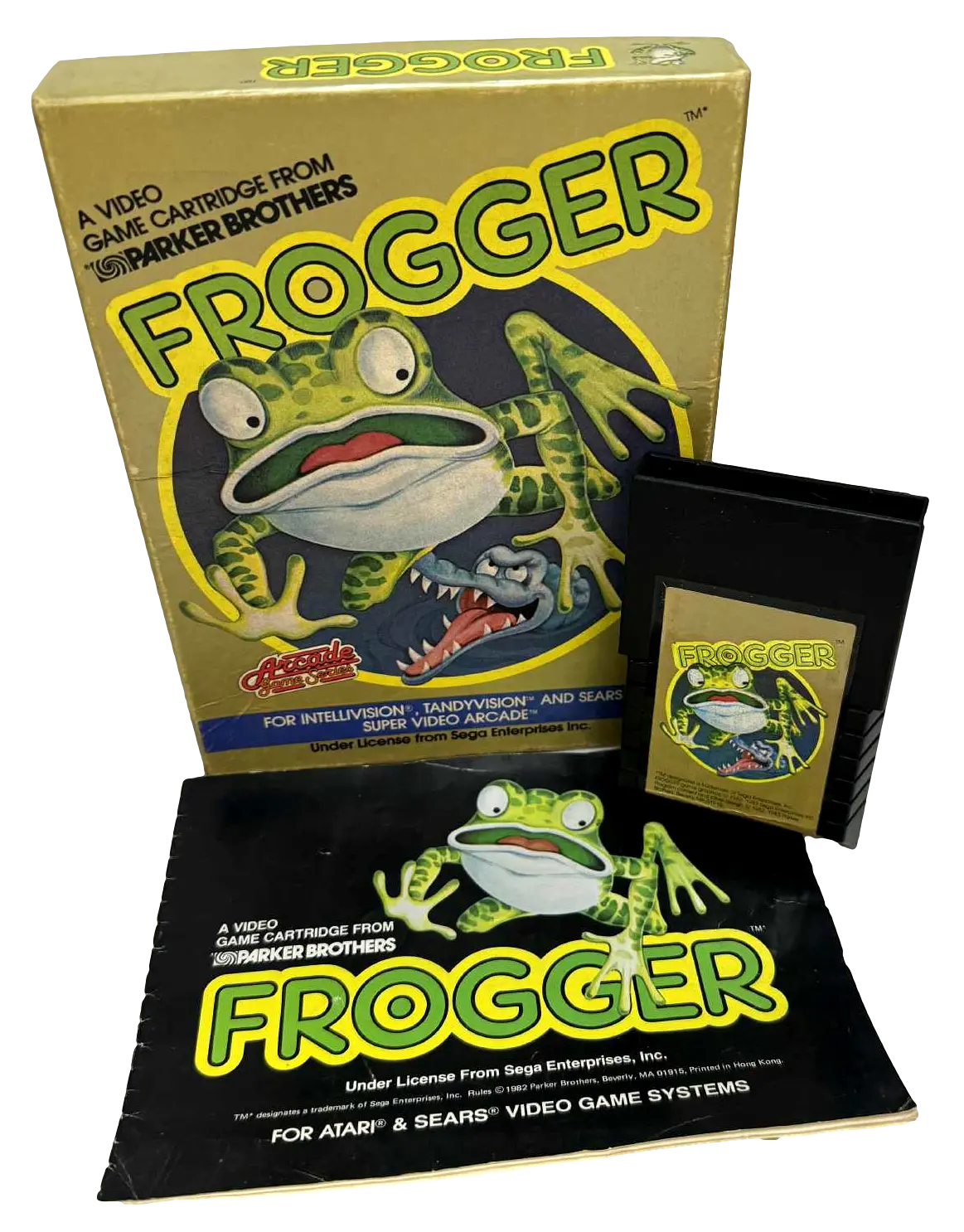 Frogger Intellivision Tandyvision *Complete* Boxed (Preowned) 1