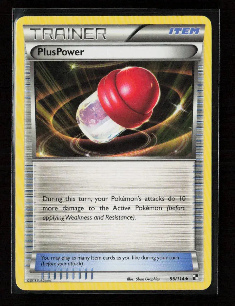 Pluspower Uncommon Black And White 96/114 Lp 1