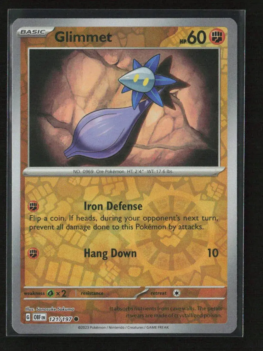 Glimmet - Common Sv03: Obsidian Flames 121/197 Nm 1