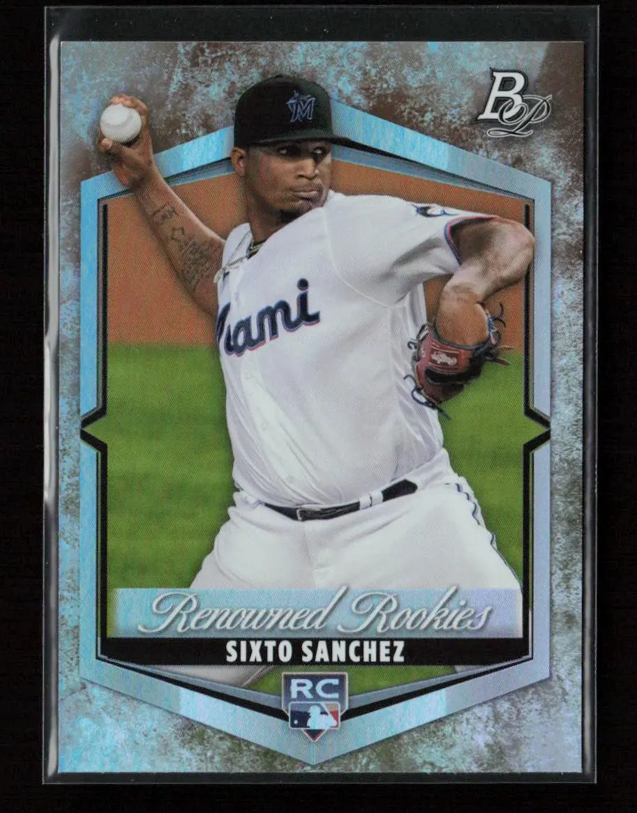 Sixto Sanchez 2021 Bowman Platinum Renowned Rookies Rr-8 Nm 1