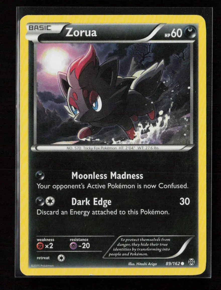Zorua (89) Common Xy - Breakthrough 89/162 Lp 1