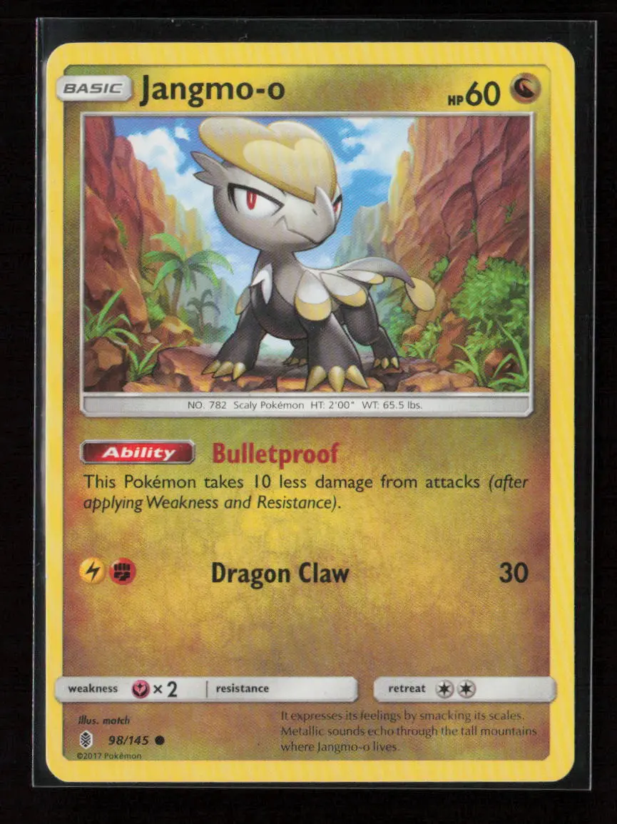 Jangmo-O Common Sm - Guardians Rising 98/145 Lp 1