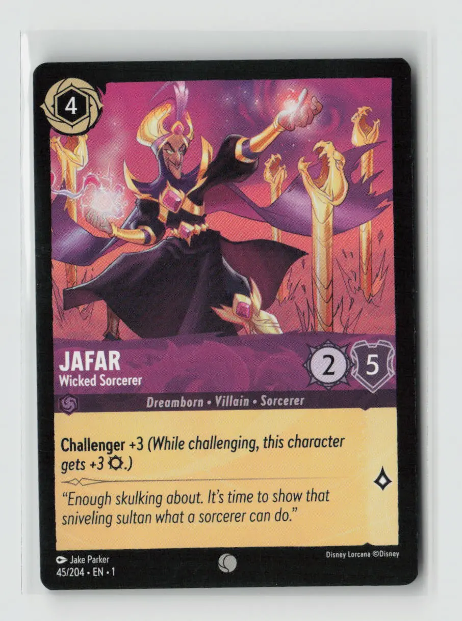 Jafar - Wicked Sorcerer Common The First Chapter 45/204 Nm 1