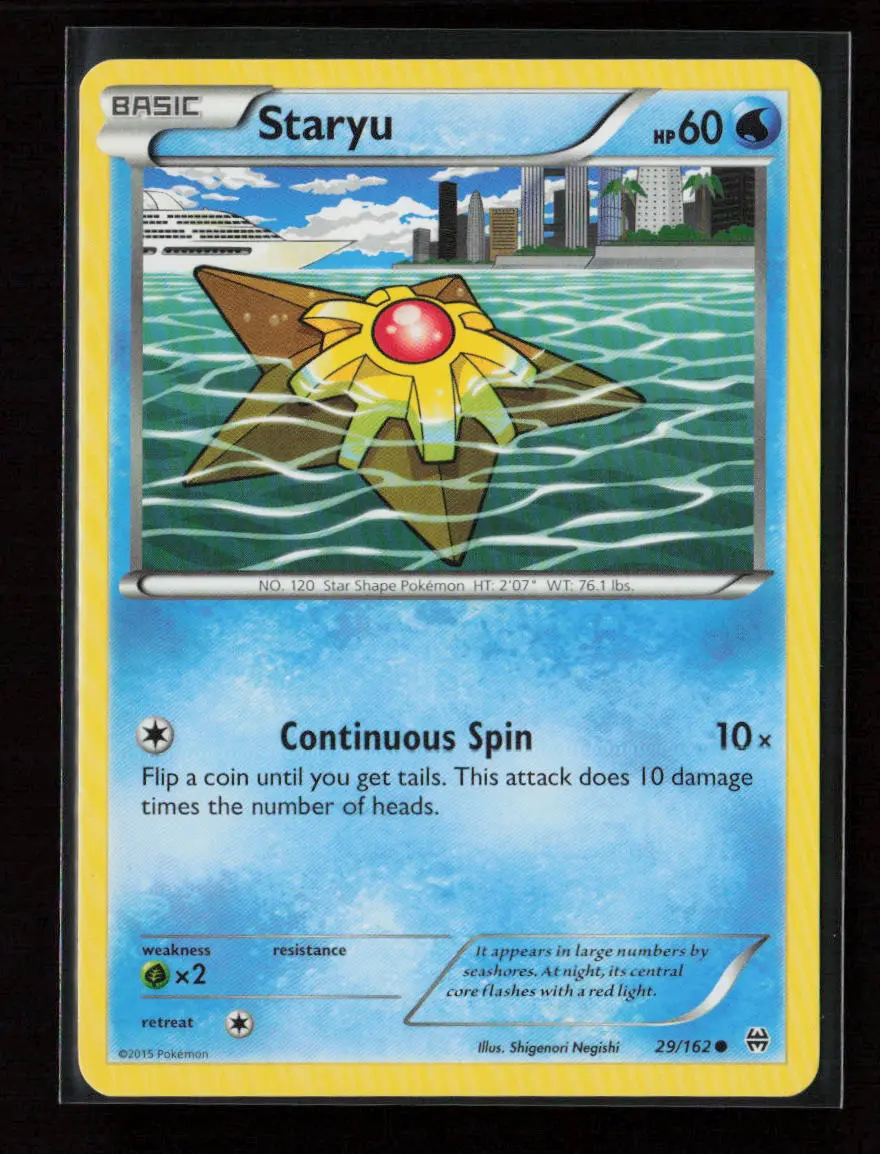 Staryu Common Xy - Breakthrough 29/162 Lp 1