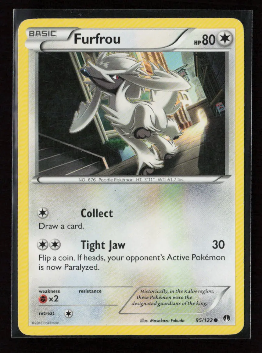 Furfrou Common Xy - Breakpoint 95/122 Mp 1