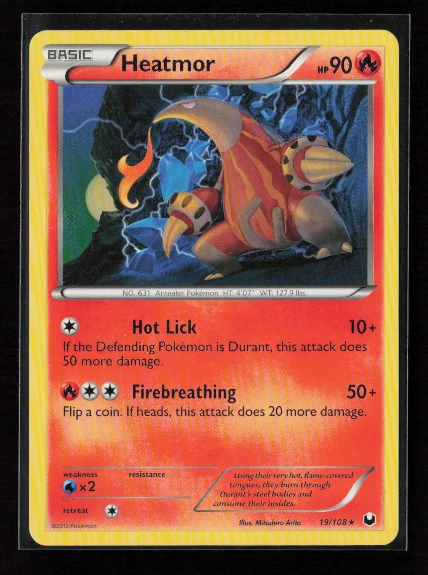Heatmor Rare Dark Explorers 19/108 Lp 1