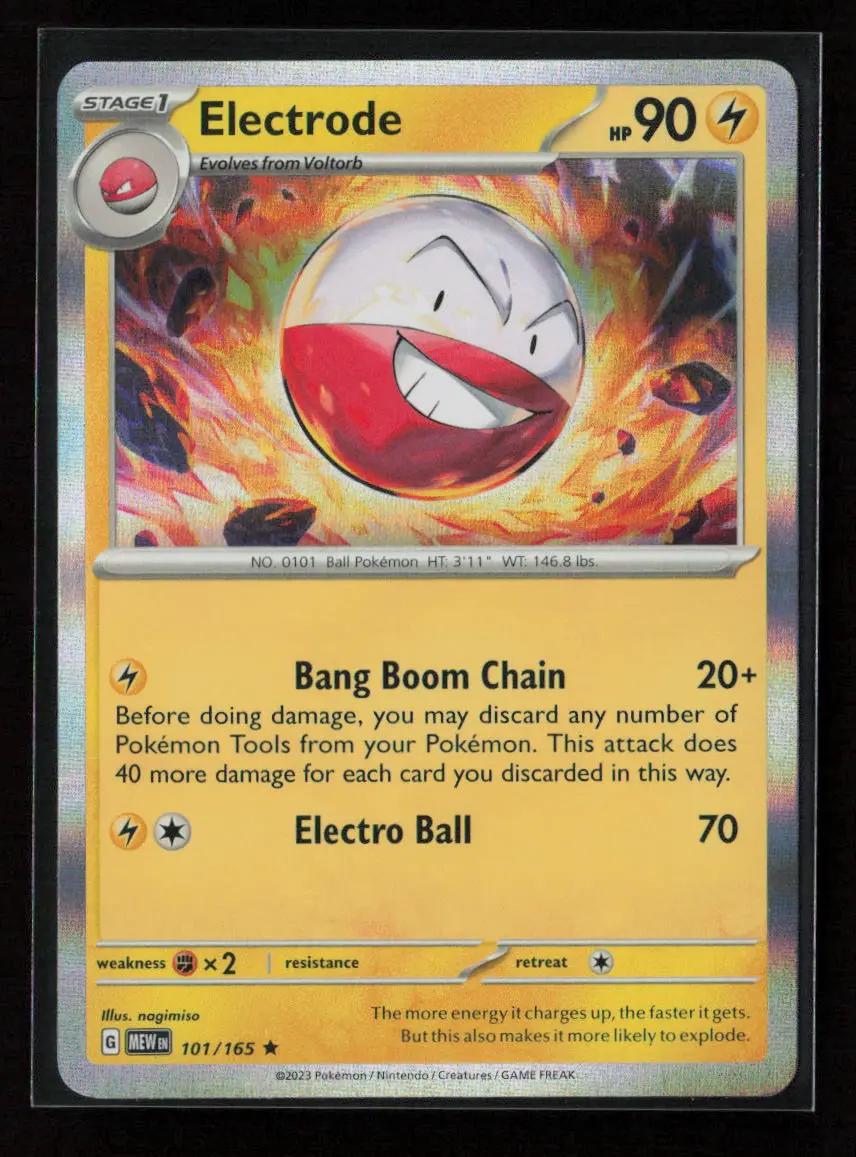 Electrode Rare Sv: Scarlet & Violet 151 101/165 Nm 1