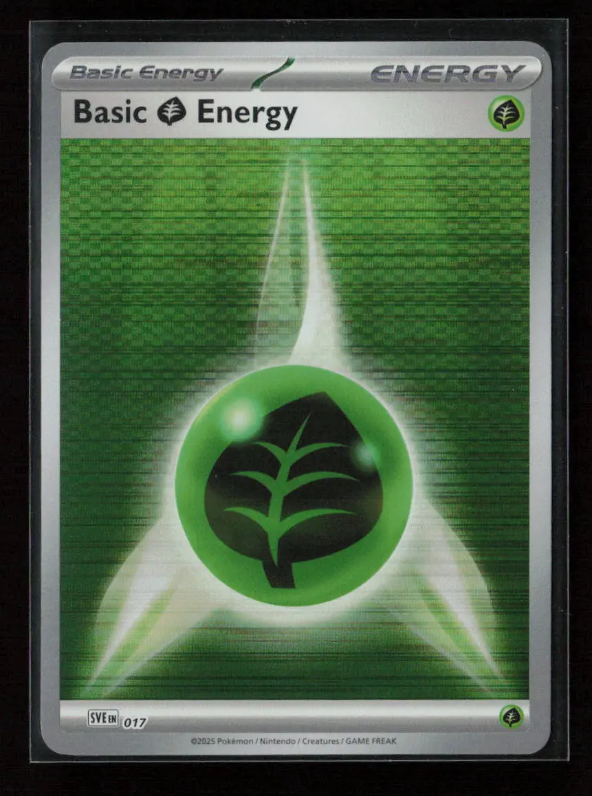 Basic Grass Energy - Common Sve: Scarlet & Violet Energies 017 Nm 1