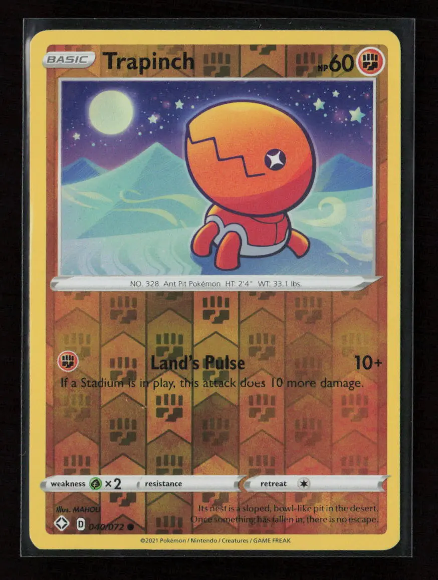 Trapinch Common Shining Fates 040/072 Lp 1