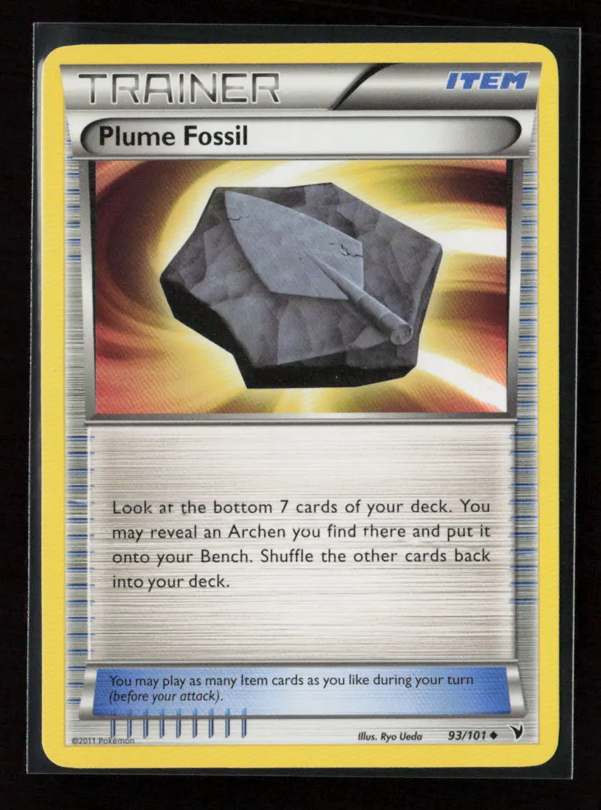 Plume Fossil Uncommon Noble Victories 93/101 Nm 1