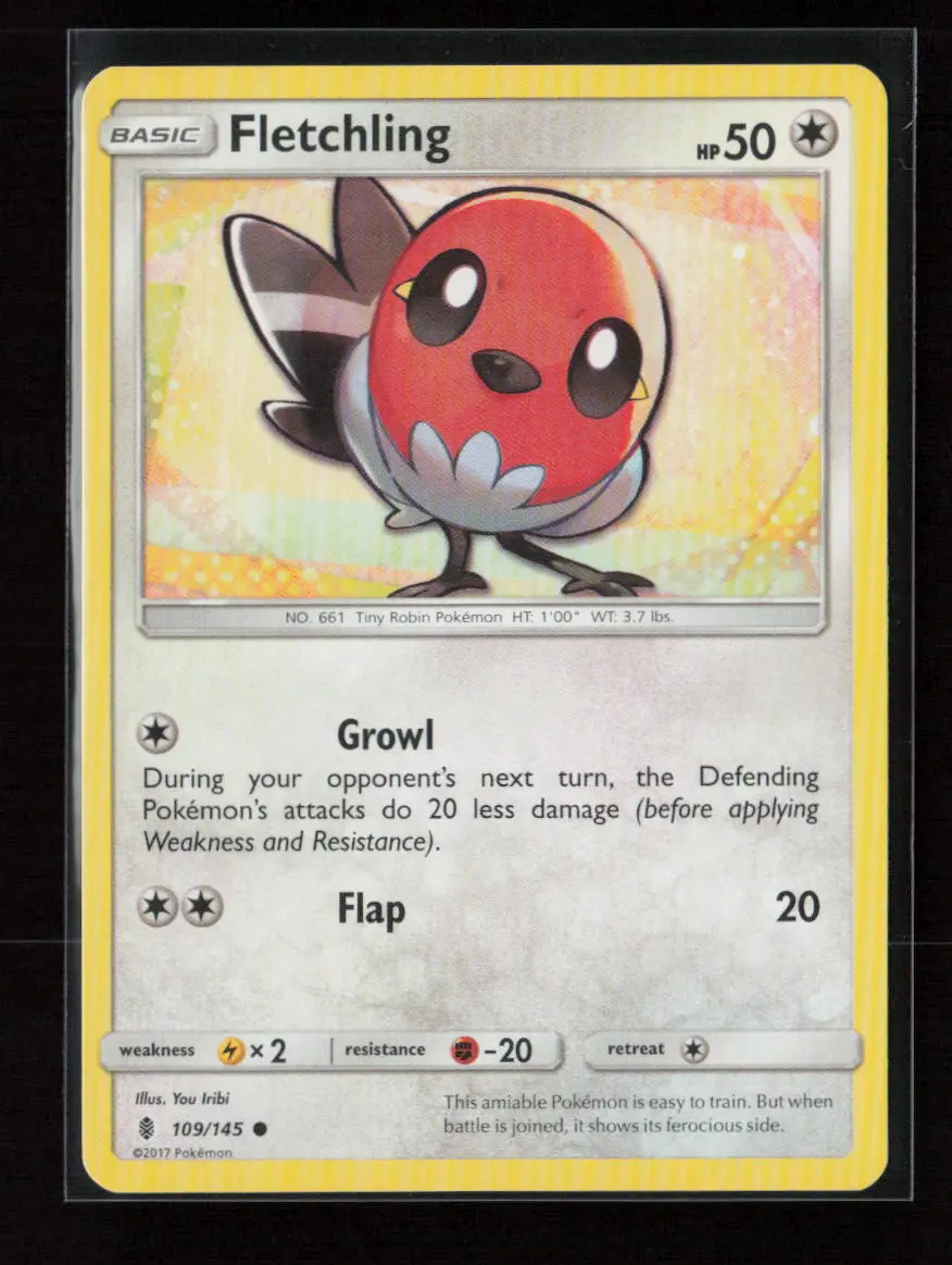 Fletchling Common Sm - Guardians Rising 109/145 Lp 1