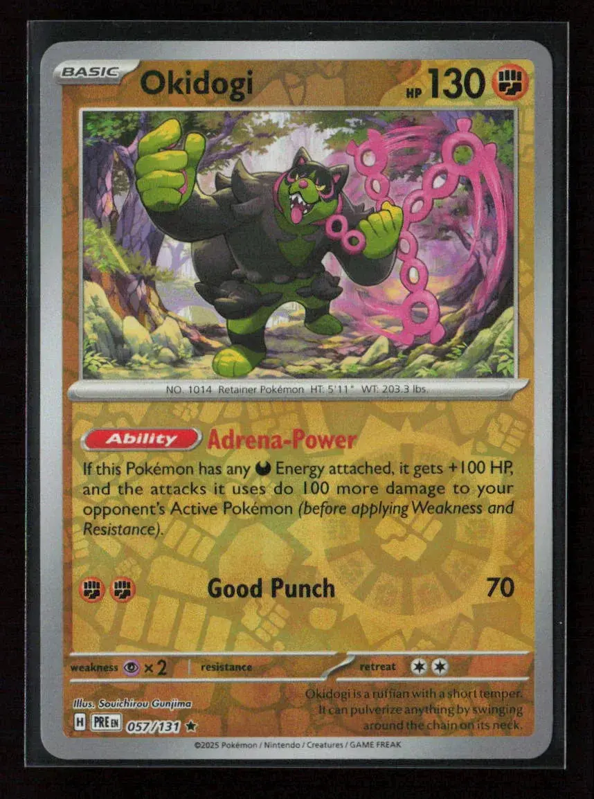 Okidogi Rare Sv: Prismatic Evolutions 057/131 Nm 1