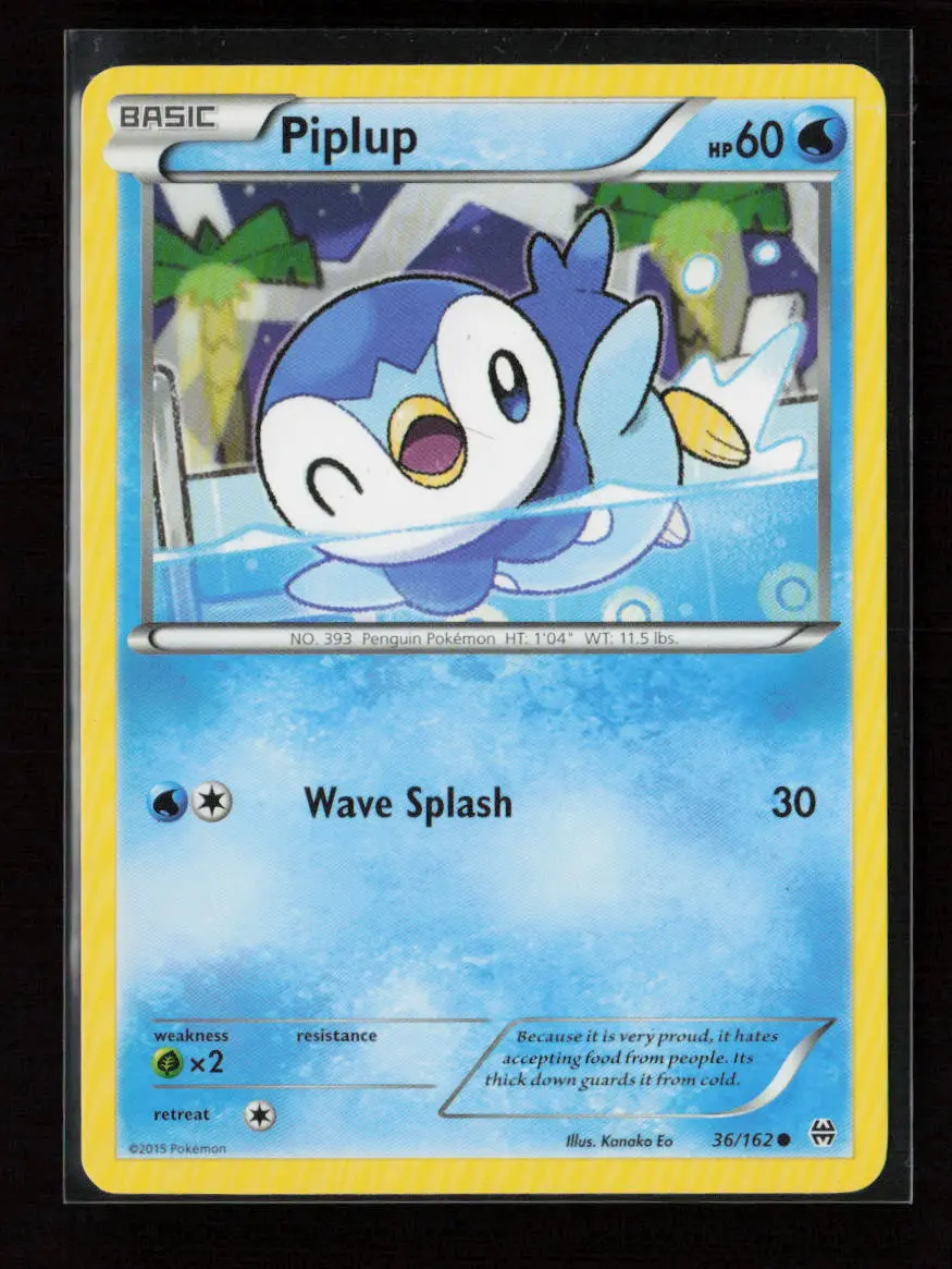 Piplup Common Xy - Breakthrough 36/162 Lp 1