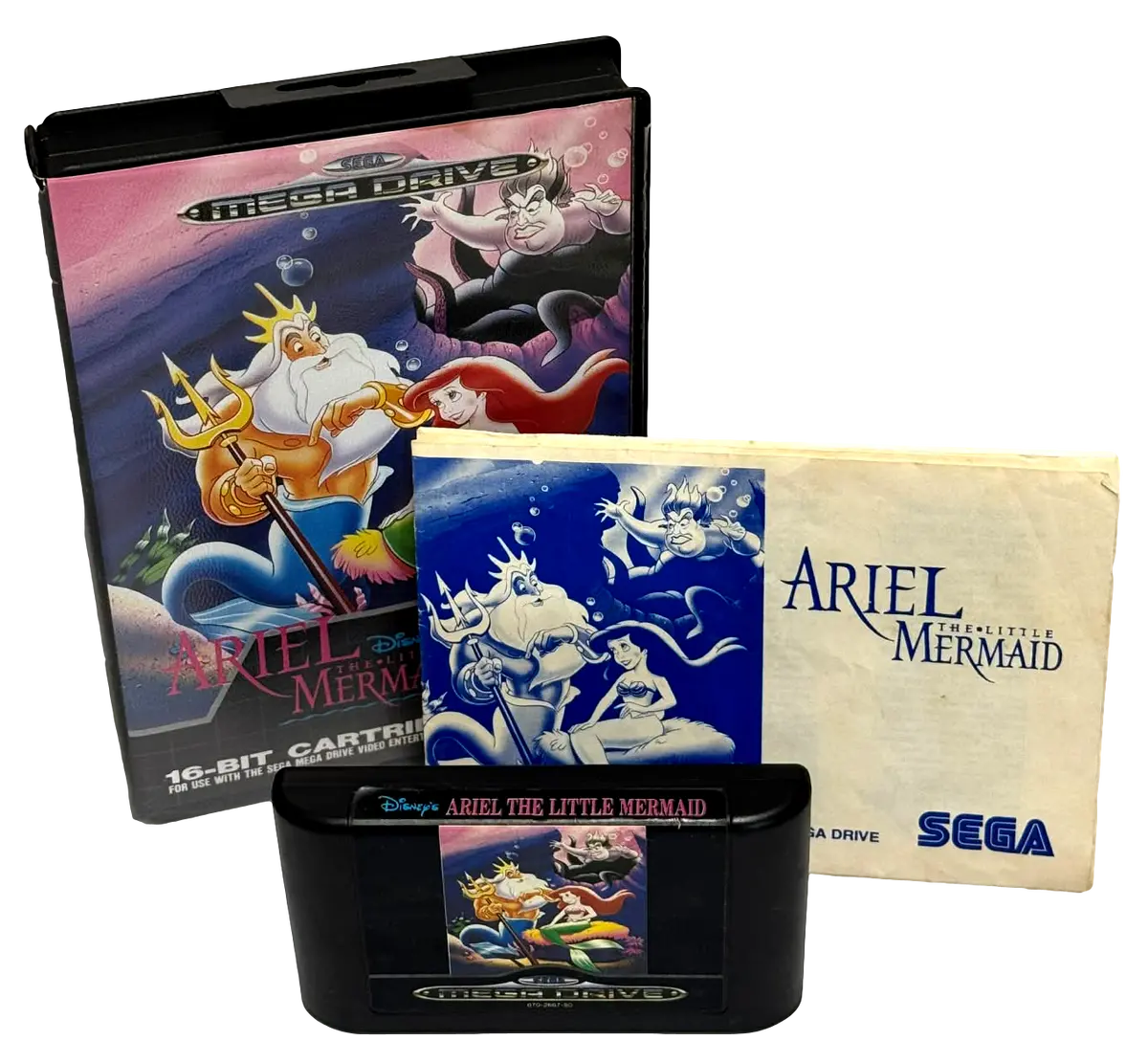 Ariel The Little Mermaid Sega Mega Drive *Complete* (Preowned) #3 1