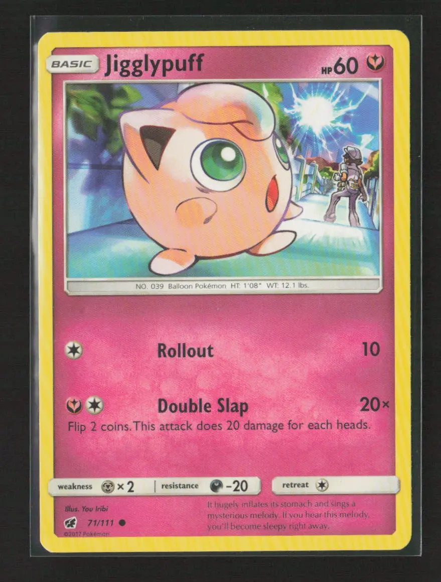 Jigglypuff Common Sm - Crimson Invasion 71/111 Mp 1