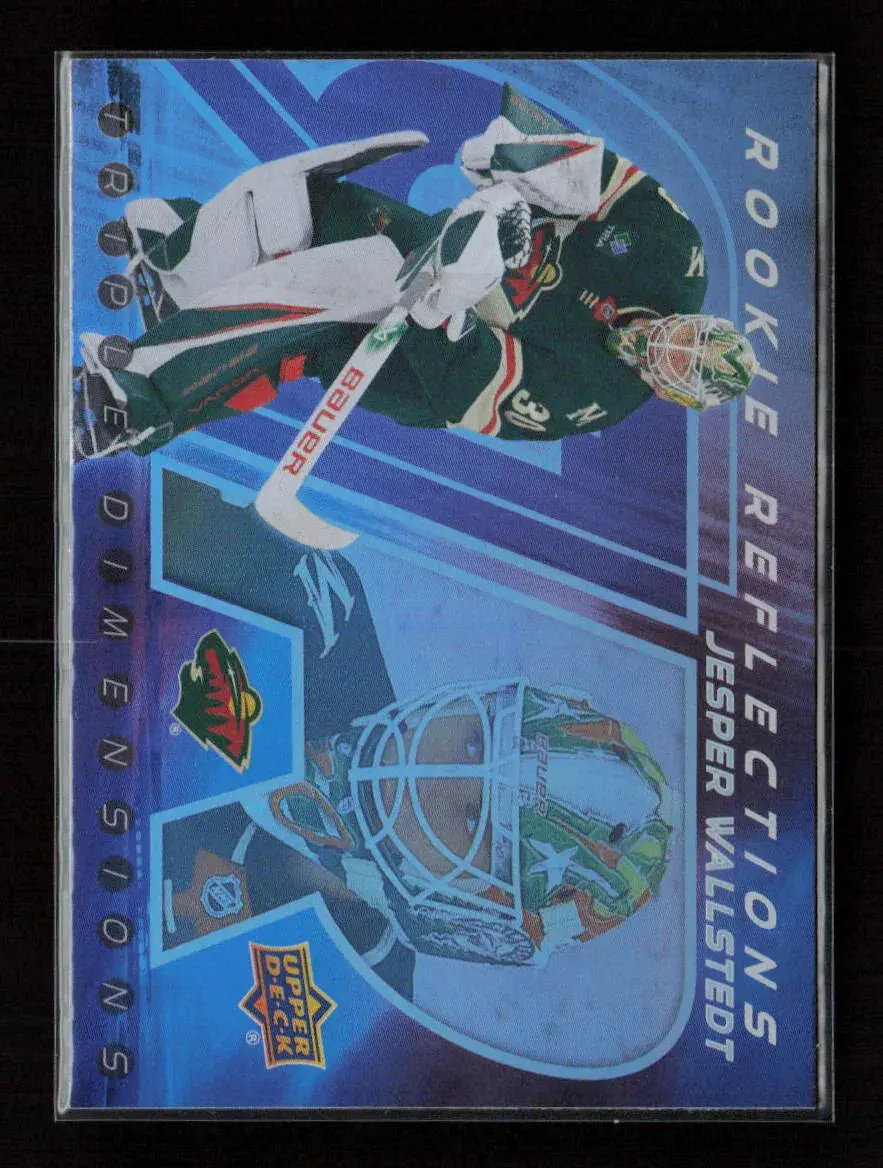 Jesper Wallstedt 2024 Upper Deck Rookie Reflections Rr-15 Nm 1
