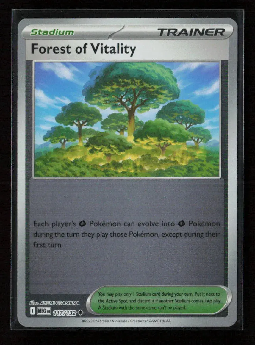 Forest Of Vitality Uncommon Me01: Mega Evolution 117/132 Nm 1