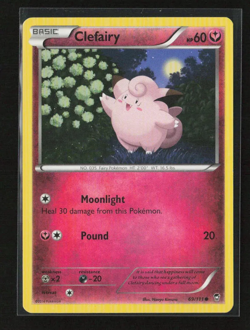 Clefairy (69) Common Xy - Furious Fists 69/111 Lp 1